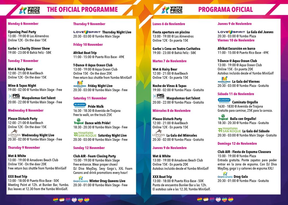 Programm Winter Pride 2017